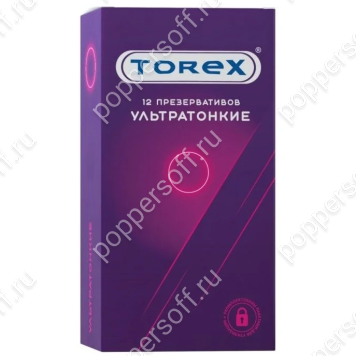 Презервативы TOREX ультратонкие 12шт