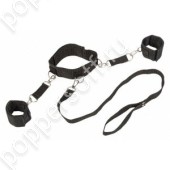 Ошейник с наручниками Bondage Collection Collar and Wristbands One Size