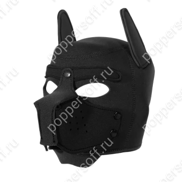Маска для БДСМ Doggy Black