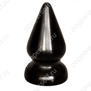 Чёрный анальный плаг MAGNUM 0 - 10 см