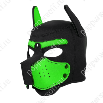 Маска для БДСМ Doggy Green