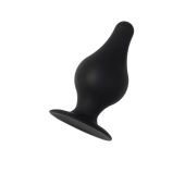 Анальная втулка Erotist Spade XS, сайлекспан, чёрный, 6,5 см