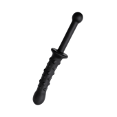 Фаллоимитатор двусторонний POPO Pleasure by TOYFA, силикон, черный, 24,5 см