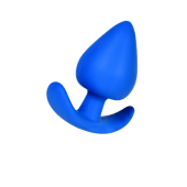 Анальная пробка A-Toys by TOYFA Nosh, силикон, синий, 8,3 см