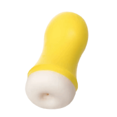 Мастурбатор-анус A-Toys в желтой колбе