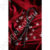 Лассо на пенис A-Toys by TOYFA Laso с одной бусиной, силикон, черное, 19,5 см