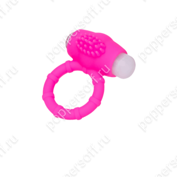 Эрекционное кольцо на пенис A-Toys by TOYFA Nevy, силикон, розовый, Ø 2,5 см