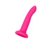 Фаллоимитатор, светящийся в темноте, Beyond by Toyfa Sam Glow, силикон, розовый, 17 см