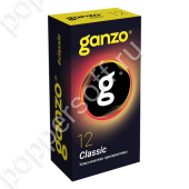 Классические презервативы с обильной смазкой Ganzo Classic 12шт