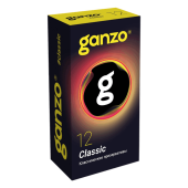 Классические презервативы с обильной смазкой Ganzo Classic 12шт
