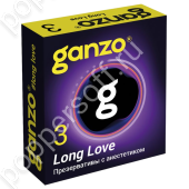 Презервативы с анестетиком для продления удовольствия Ganzo Long Love - 3 шт