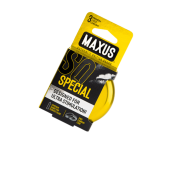 Презервативы с ребристой структурой Maxus Special Metal
