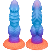 Инопланетный светящийся фаллоимитатор Dragon Dick