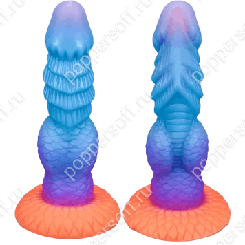 Инопланетный светящийся фаллоимитатор Dragon Dick