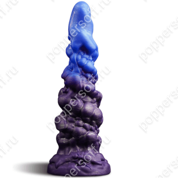 Инопланетная анальная втулка Blueberry Demonic Horn