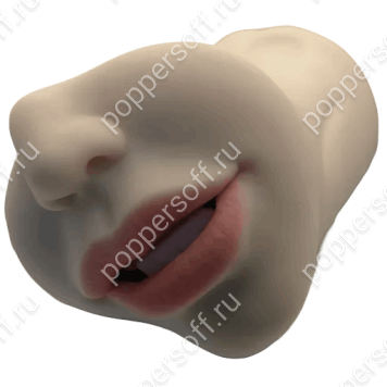 Реалистичный мастурбатор-рот и вагина + анал Monica B.